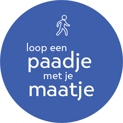 Voorbeeld Ermelose Maatjes: loop een paadje met je maatje